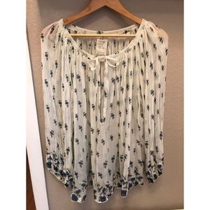 Free People (FP One) Floral Flowy Blossom Top